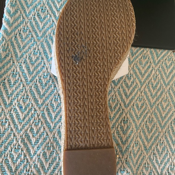 Michael Kors Wedges (White) w/Silver Hardware - Picture 10 of 12